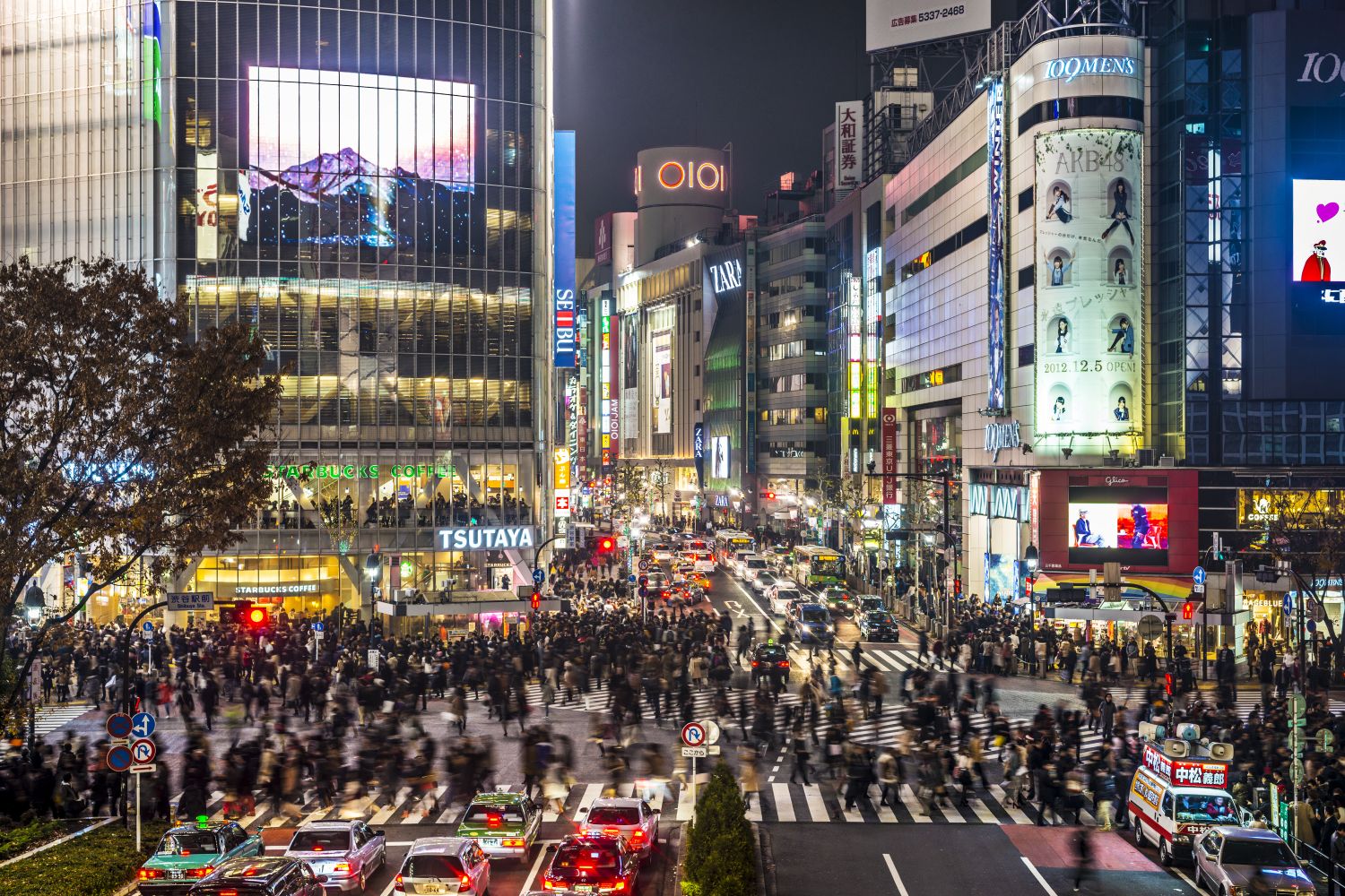 What shopping spots are there in Shibuya?